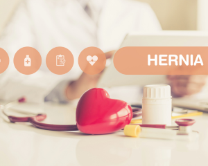 epigastric hernia